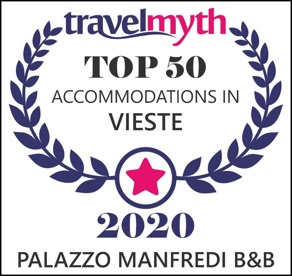 B&B Palazzo Manfredi Vieste, Fronte Mare Con Parcheggio Exteriér fotografie